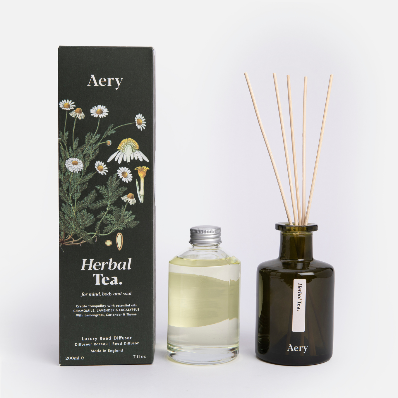 Aery植物園擴香瓶200mL 黑橡木｜衛浴香氛｜HOLA 和樂家居